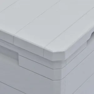 Záhradný úložný box 90 l Dekorhome Šedá