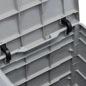 Záhradný úložný box 90 l Dekorhome Šedá