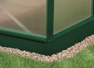 Skleník VENUS 2500 číre sklo 3 mm Dekorhome
