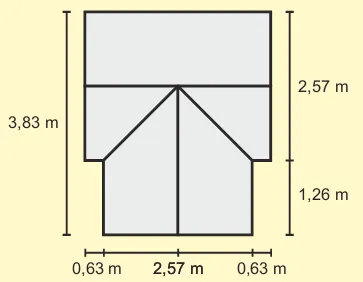 Skleník SIRIUS číre sklo 3 mm Dekorhome Černá