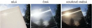 Hliníková pergola 4,96x3 m WALL 53 antracit Lanitplast