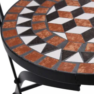 Mozaikový bistro set 3 ks keramika Dekorhome