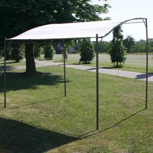 Záhradný altán 3x2,4 m Dekorhome Bílá