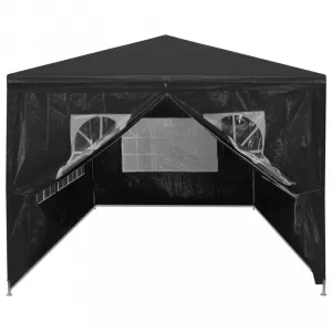 Párty stan 3 x 6 m Dekorhome Modrá