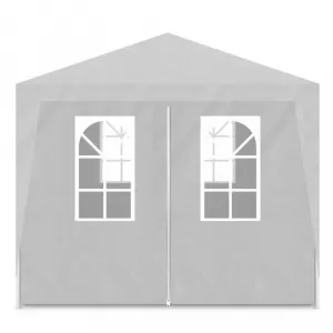 Párty stan 3 x 6 m Dekorhome Modrá