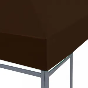 Strecha na altánok 310 g / m² 3 x 3 m Dekorhome Hnědá