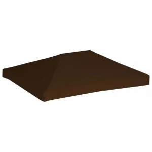 Strecha na altánok 310 g / m² 3 x 4 m Dekorhome Hnědá