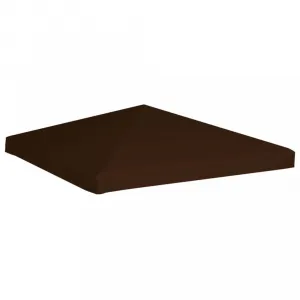 Strecha na altánok 310 g / m² 3 x 3 m Dekorhome Hnědá