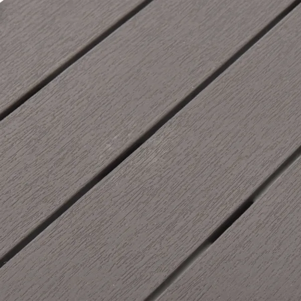 Záhradná lavica 2 ks plast Dekorhome Bílá