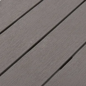 Záhradná lavica 2 ks plast Dekorhome Bílá