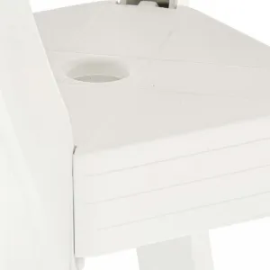 Záhradný bistro stolík plast Dekorhome Zelená