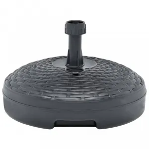 Stojan na slnečník 45 cm plast Dekorhome Bílá