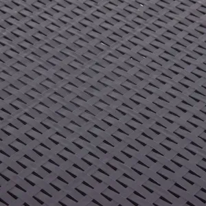 Záhradný odkladací stolík plast Dekorhome Bílá
