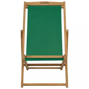 Skladacie plážové kreslo teak Dekorhome Šedá