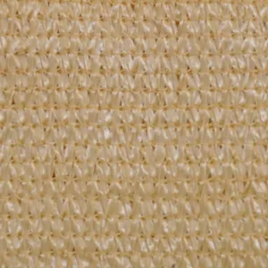 Plachta proti slnku z HDPE štvorcová 2 x 2 m Bílá
