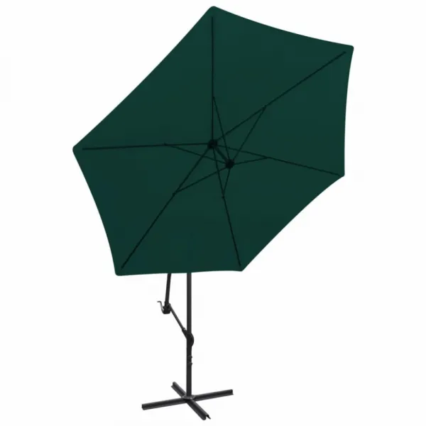 Závesný slnečník Ø 300 cm Modrá