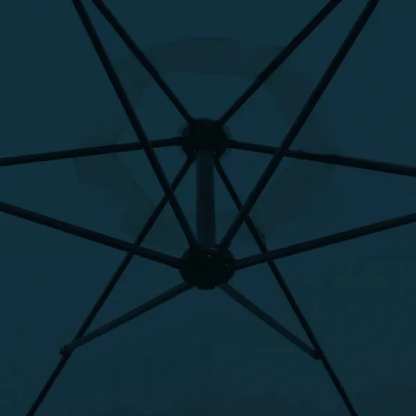 Závesný slnečník Ø 300 cm Modrá