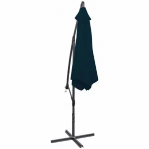 Závesný slnečník Ø 300 cm Modrá