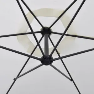 Závesný slnečník Ø 300 cm Modrá