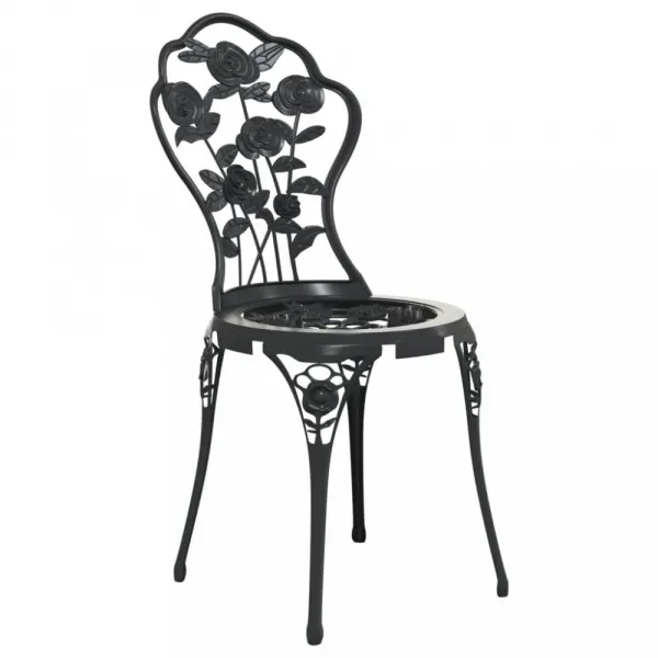 Záhradný bistro set 3 ks liaty hliník Dekorhome Bílá