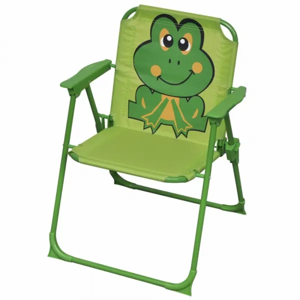 Detský záhradný set sa slnečníkom Dekorhome Hnědá