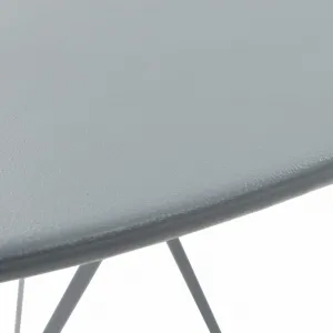 Záhradného bistro set 3 ks oceľ Dekorhome Černá