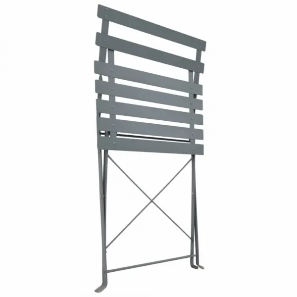 Záhradného bistro set 3 ks oceľ Dekorhome Černá