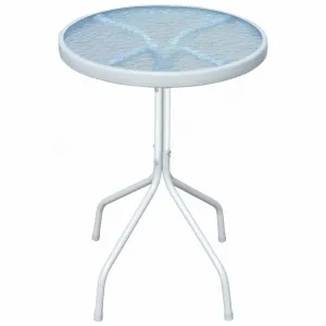 Záhradný bistro set 3 ks Dekorhome Černá / šedá