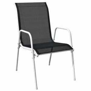 Záhradný bistro set 3 ks Dekorhome Černá / šedá