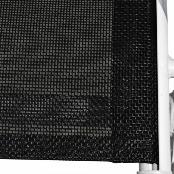 Záhradný bistro set 3 ks Dekorhome Černá / šedá