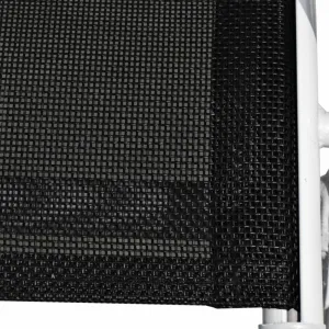 Záhradný bistro set 3 ks Dekorhome Černá / šedá