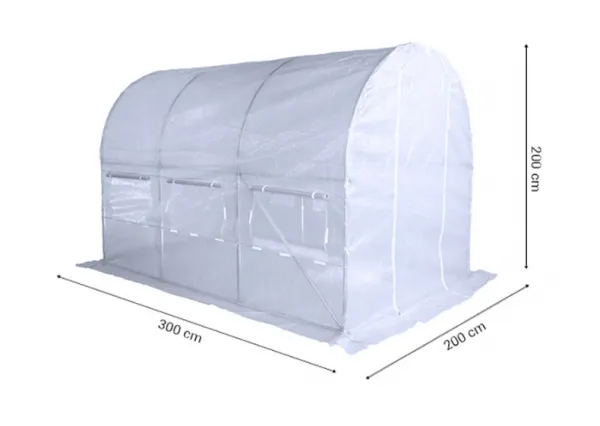 Záhradný fóliovník HG 2x3m