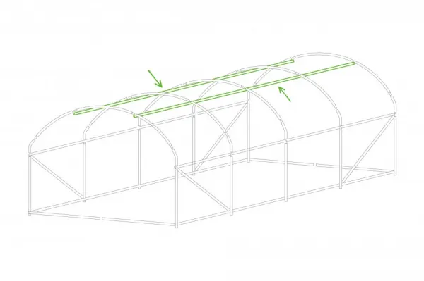Záhradný fóliovník HG 3x6m