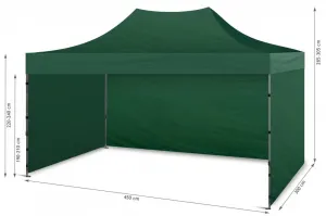 Záhradný altánok 3x4,5m nožnicový