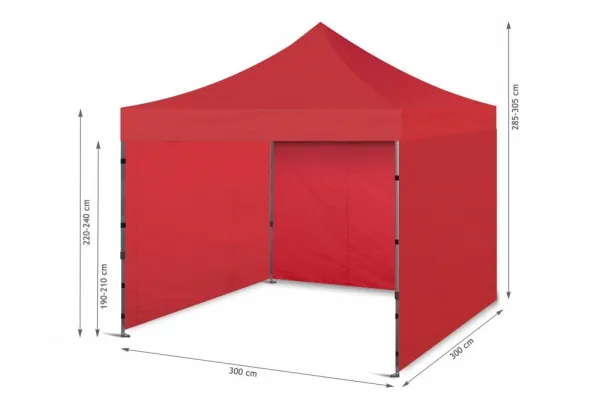 Záhradný altánok 3 x 3m nožnicový