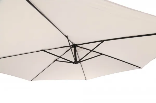 Záhradný slnečník s podstavcom ø 300 cm kov