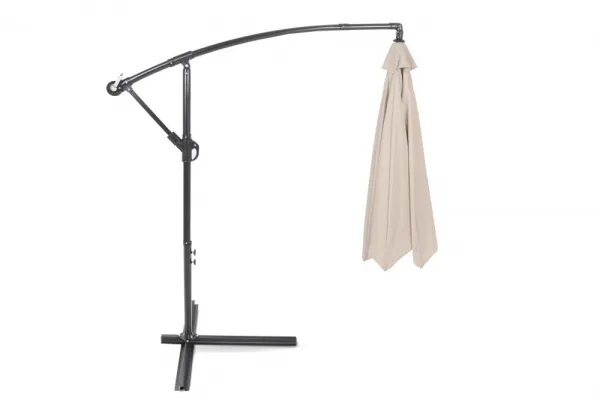 Záhradný slnečník s podstavcom ø 300 cm kov