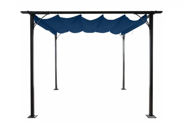 Pergola se stahovací střechou 3x3 m Dekorhome
