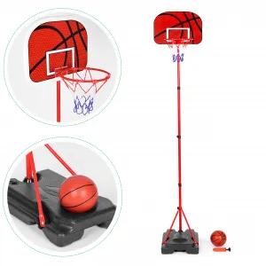 Detský basketbalový kôš, nastaviteľná výška, pumpa na lopty