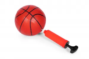 Detský basketbalový kôš, nastaviteľná výška, pumpa na lopty
