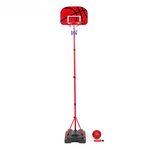 Detský basketbalový kôš, nastaviteľná výška, pumpa na lopty
