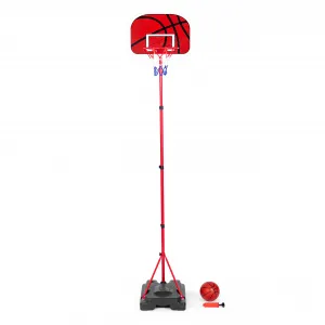 Detský basketbalový kôš, nastaviteľná výška, pumpa na lopty