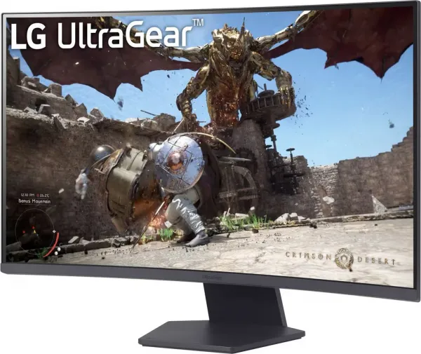 LG UltraGear 1000R curved gaming monitor