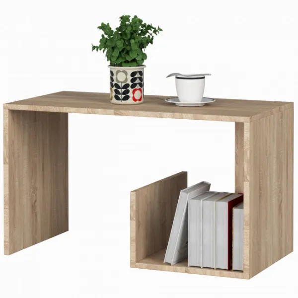 Ak furniture Konferenčný stolík PAUL dub sonoma
