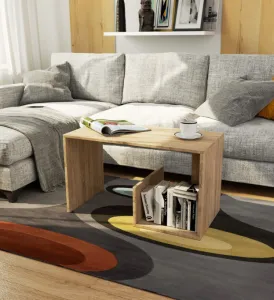 Ak furniture Konferenčný stolík PAUL dub sonoma