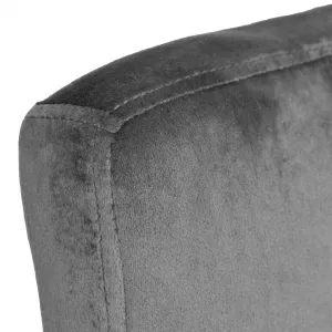Arako bar hocker chróm grafit Velvet
