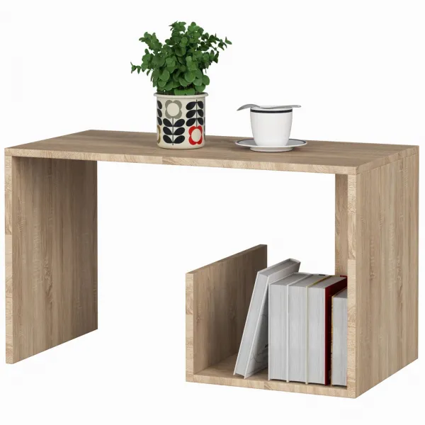 Ak furniture Konferenčný stolík PAUL dub sonoma