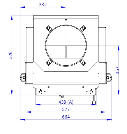 ROMOTOP DYNAMIC 3G 44.55.01 - krbová vložka rovná pre dlhodobú akumulačnú prevádzku s dvojitým presklením DG3 01