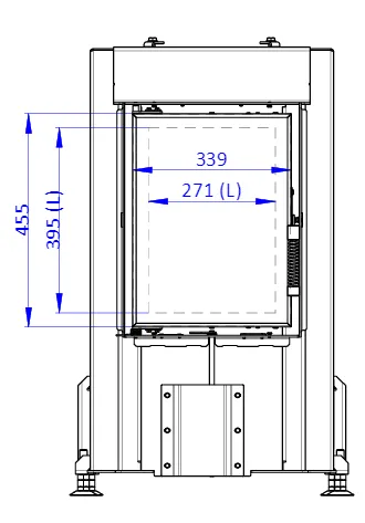 ROMOTOP DYNAMIC B3G 38.50.01 - krbová vložka rovná pre dlhodobú akumulačnú prevádzku s dvojitým presklením DB3F 01
