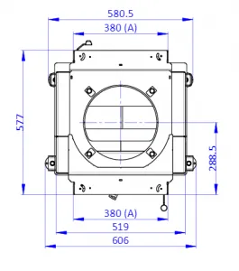 ROMOTOP DYNAMIC B3G 38.50.01 - krbová vložka rovná pre dlhodobú akumulačnú prevádzku s dvojitým presklením DB3F 01